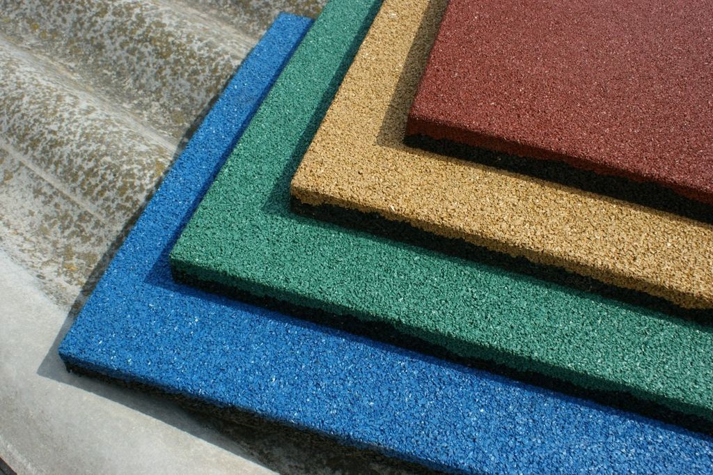 Продажа резиновой тротуарной плитки в Копорье